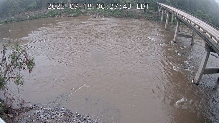 Live webcam video at French Broad River at Asheville, NC